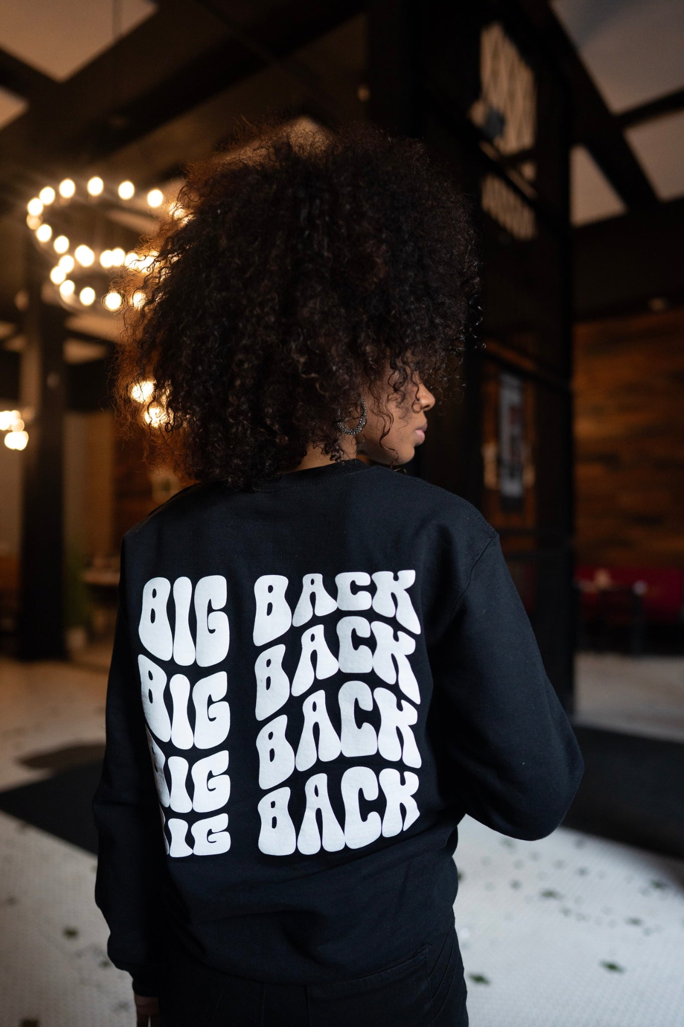 Big Back Crewneck Sweatshirt – Limited Edition